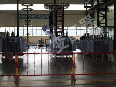 非晶合金变压器生产现场